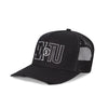 BLACK & WHITE SIXTU TRUCKER