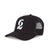 BLACK & WHITE 62 LOGO TRUCKER